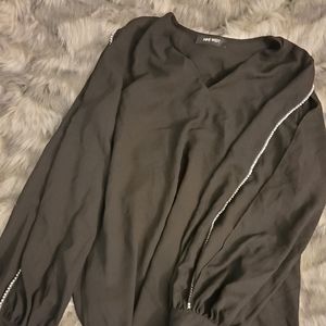 Pearl Open Long Sleeve Shirt